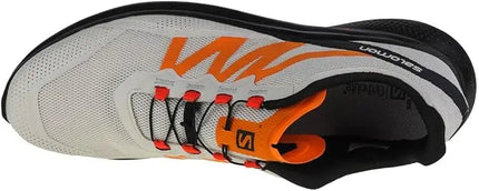 Zapatilla Salomon Hypulse Hombre Gris Naranja Rojo Trail Running