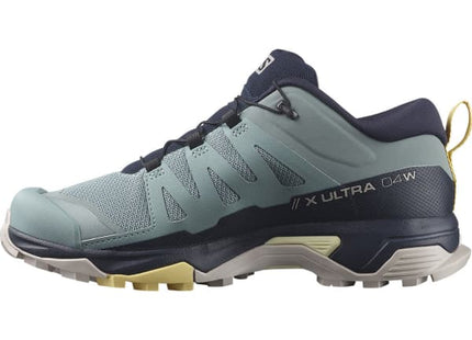 Zapatilla Salomon X Ultra 4 Mujer Gris Trooper Azul Noche Trail