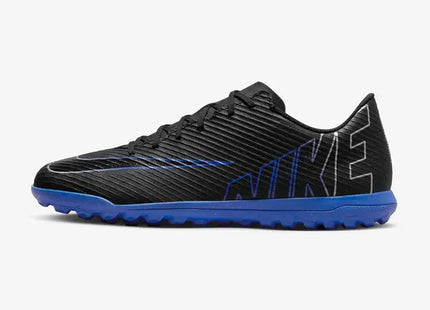 Botín Nike Vapor 15 Club TF Hombre Negro Azul Turf Speed Cage