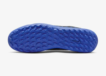Botín Nike Vapor 15 Club TF Hombre Negro Azul Turf Speed Cage