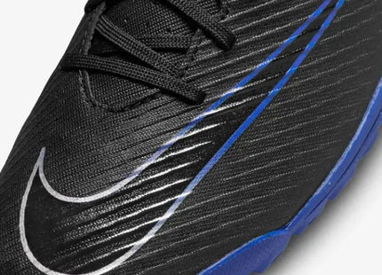 Botín Nike Vapor 15 Club TF Hombre Negro Azul Turf Speed Cage