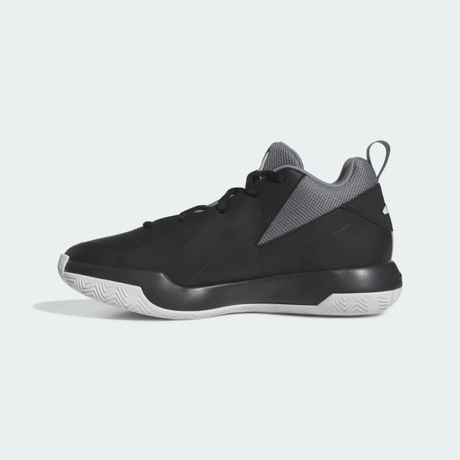 Zapatilla Adidas Cross EM Up Select Niño Negro Blanco Básquet