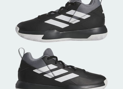 Zapatilla Adidas Cross EM Up Select Niño Negro Blanco Básquet