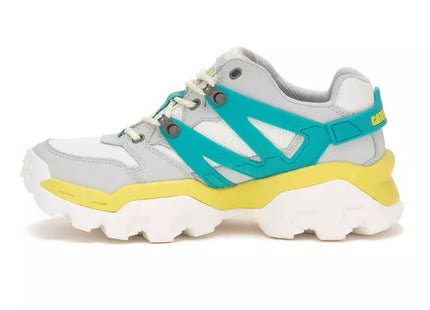 Zapatilla Caterpillar Reactor Mujer Gris Glaciar Plataforma