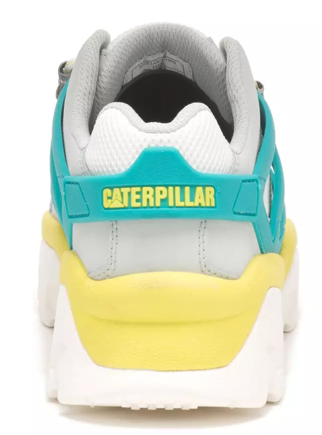 Zapatilla Caterpillar Reactor Mujer Gris Glaciar Plataforma