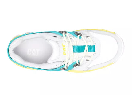 Zapatilla Caterpillar Reactor Mujer Gris Glaciar Plataforma