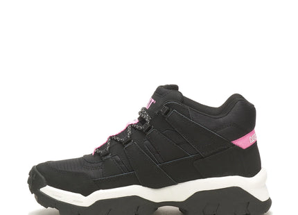 Zapatilla Caterpillar Reactor Mid Mujer Negro Blanco Urbana