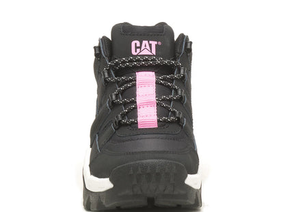 Zapatilla Caterpillar Reactor Mid Mujer Negro Blanco Urbana