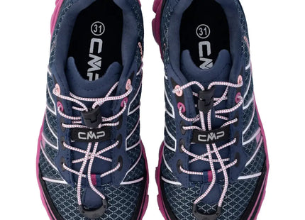 Zapatilla CMP Altak Trail 2.0 Niño Azul Rosa Impermeable Trekking