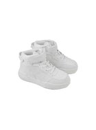Zapatilla Alta Retro Colloky Niño Niña Blanca Velcro