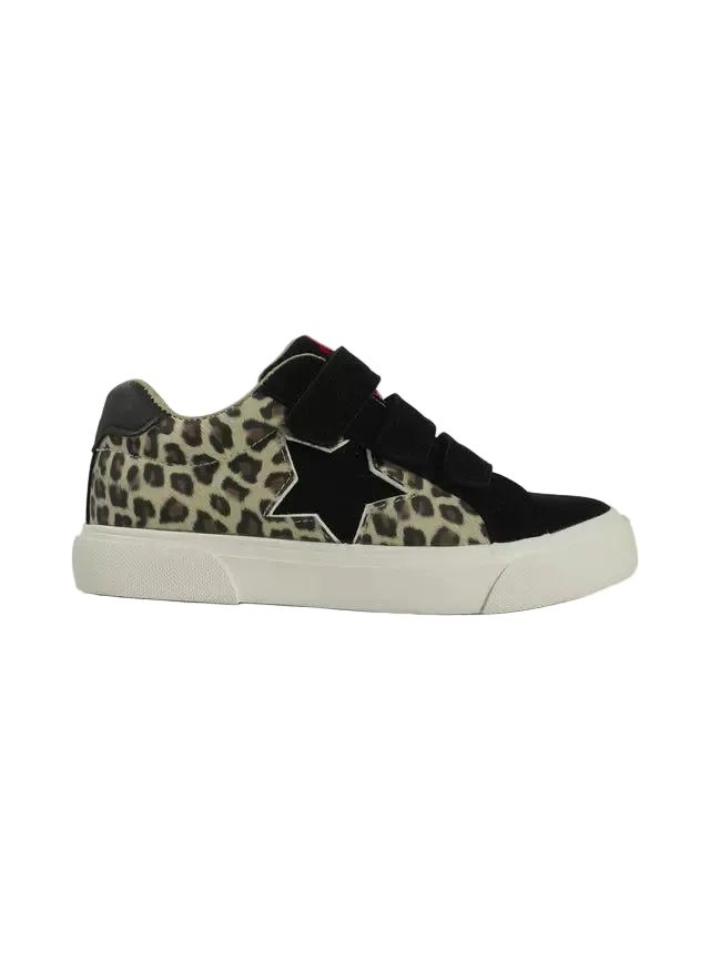 Zapatilla Colloky Velcro Print Estrella Niña Urbana