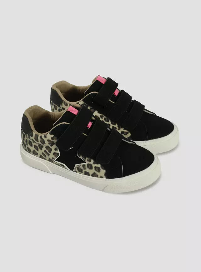 Zapatilla Colloky Velcro Print Estrella Niña Urbana