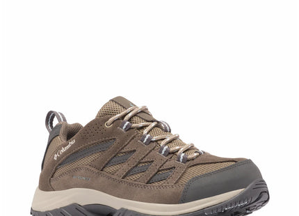 Zapatilla Columbia Crestwood WP Mujer Café Marrón Impermeable