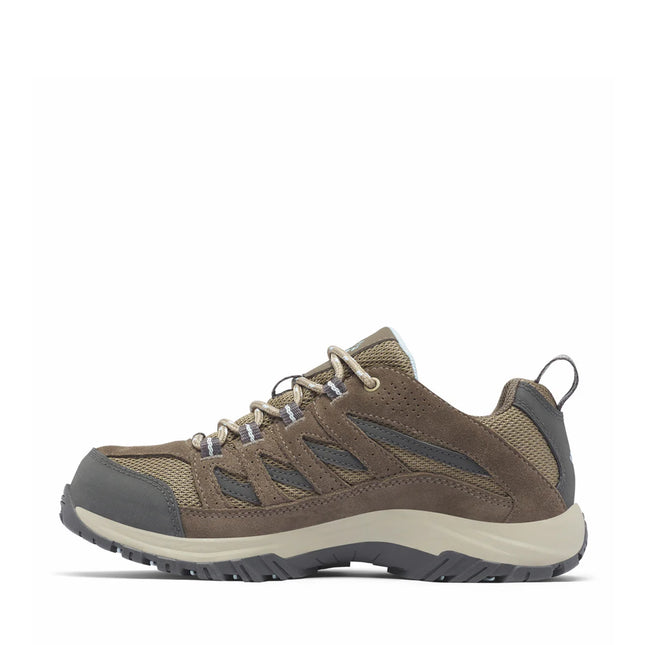 Zapatilla Columbia Crestwood WP Mujer Café Marrón Impermeable