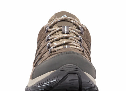 Zapatilla Columbia Crestwood WP Mujer Café Marrón Impermeable