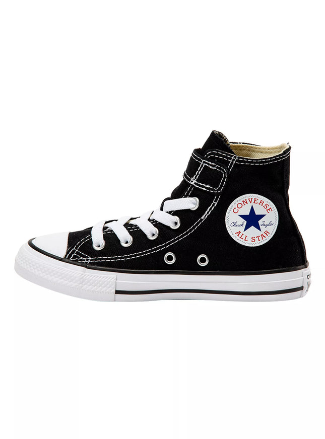 Zapatilla Converse Chuck Taylor All Star 1V Niño Niña Negro Natural Blanco Caña Alta