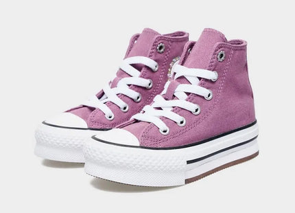 Zapatilla Converse Chuck Taylor Eva Lift Niña Morado Plataforma Caña Alta