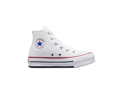 Zapatilla Converse Chuck Taylor All Star Eva Lift Unisex Blanca Caña Alta Plataforma