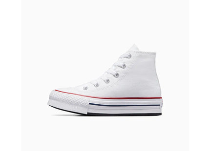 Zapatilla Converse Chuck Taylor All Star Eva Lift Unisex Blanca Caña Alta Plataforma