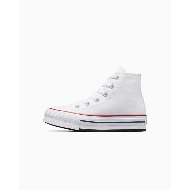 Zapatilla Converse Chuck Taylor All Star Eva Lift Unisex Blanca Caña Alta Plataforma