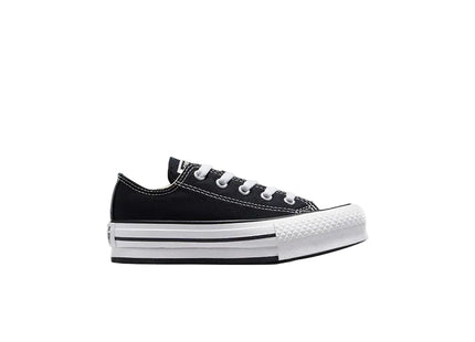 Zapatilla Converse Chuck Taylor All Star Eva Lift Unisex Negro Caña Baja Plataforma