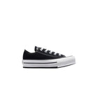 Zapatilla Converse Chuck Taylor All Star Eva Lift Unisex Negro Caña Baja Plataforma