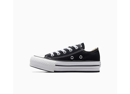 Zapatilla Converse Chuck Taylor All Star Eva Lift Unisex Negro Caña Baja Plataforma