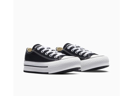 Zapatilla Converse Chuck Taylor All Star Eva Lift Unisex Negro Caña Baja Plataforma
