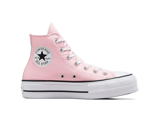 ZAPATILLA CONVERSE CLASICA CAÑA ALTA CON PLATAFORMA, COLOR ROSA - CHUCK TAYLOR LIFT HI A06507C
