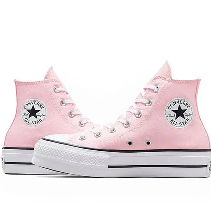 ZAPATILLA CONVERSE CLASICA CAÑA ALTA CON PLATAFORMA, COLOR ROSA - CHUCK TAYLOR LIFT HI A06507C