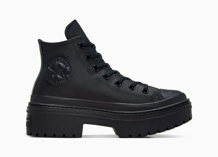 Zapatilla Converse Chuck Taylor All Star Lugged Heel Mujer Negro Cuero Plataforma