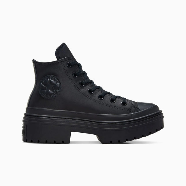 Zapatilla Converse Chuck Taylor All Star Lugged Heel Mujer Negro Cuero Plataforma