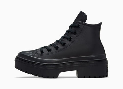 Zapatilla Converse Chuck Taylor All Star Lugged Heel Mujer Negro Cuero Plataforma