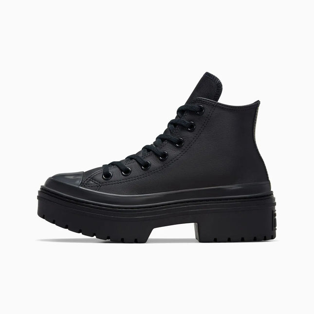 Zapatilla Converse Chuck Taylor All Star Lugged Heel Mujer Negro Cuero Plataforma