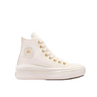 Zapatilla Converse Chuck Taylor All Star Move Niño Niña Beige Caña Alta Plataforma