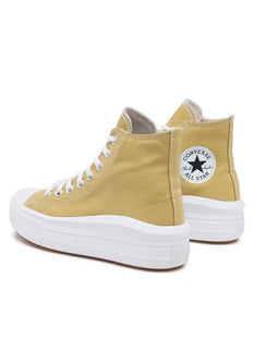 Zapatilla Converse Chuck Taylor All Star Move Mujer Amarillo Dorado Plataforma