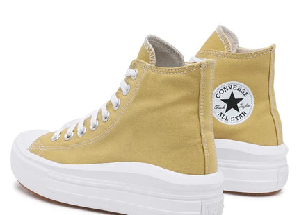 Zapatilla Converse Amarilla Plataforma Chuck Taylor All Star