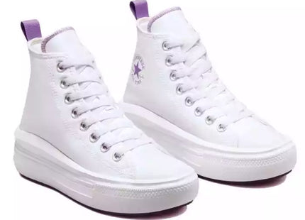 CONVERSE MUJER CLASICA CAÑA ALTA CON PLATAFORMA - CHUCK TAYLOR ALL STAR MOVE PLATFORM A03667C