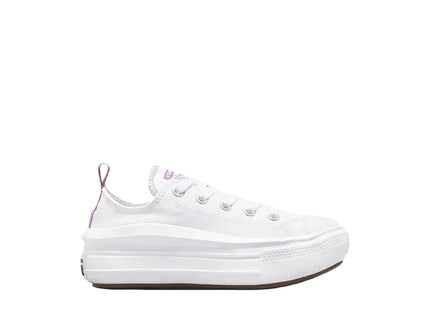 Zapatilla Converse Chuck Taylor All Star Move Niña Blanca Caña Baja Plataforma