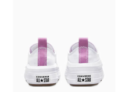 Zapatilla Converse Chuck Taylor All Star Move Niña Blanca Caña Baja Plataforma