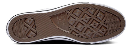 ZAPATILLA CONVERSE UNISEX CLASICA CUERO NEGRA CON CAÑA ALTA