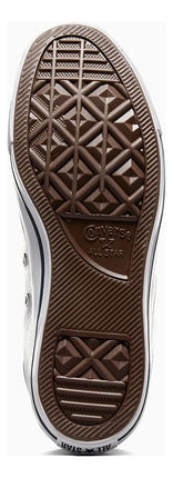 ZAPATILLA CONVERSE UNISEX CLASICA CUERO BLANCA CON CAÑA