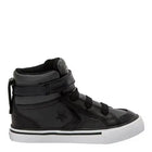 Zapatilla Converse Pro Blaze Strap Bebé Niño Niña Negro Velcro