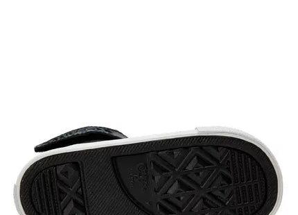 Zapatilla Converse Pro Blaze Strap Bebé Niño Niña Negro Velcro