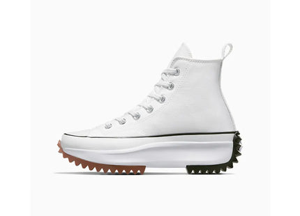 Zapatilla Converse Mujer Blanca Con Caña Alta y Plataforma