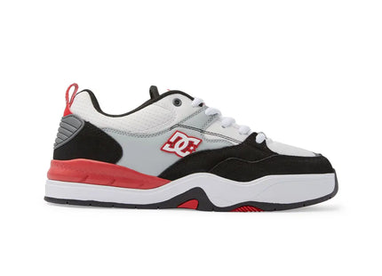 Zapatilla DC Ascend Hombre Negro Gris Blanco Rojo Skate Urbana