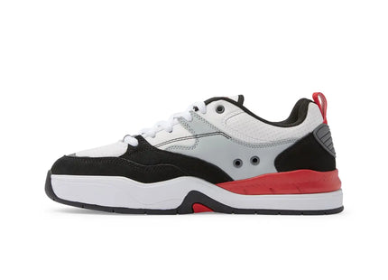 Zapatilla DC Ascend Hombre Negro Gris Blanco Rojo Skate Urbana