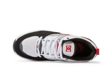 Zapatilla DC Ascend Hombre Negro Gris Blanco Rojo Skate Urbana
