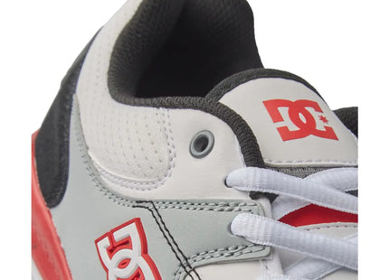 Zapatilla DC Ascend Hombre Negro Gris Blanco Rojo Skate Urbana