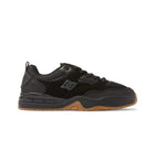 Zapatilla DC Ascend Hombre Negro Goma Natural Skate Urbana Amortiguada